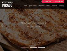 Tablet Screenshot of peixariapiraju.com.br